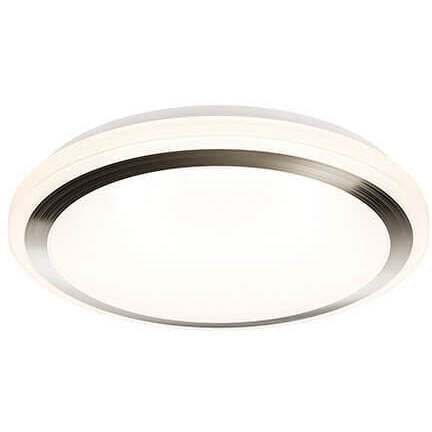 Ora LED 13 inch Satin Nickel Flushmount Ceiling Light 13in