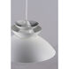 Nordic 1 Light 14 inch White Single Pendant Ceiling Light 