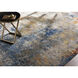 Imola 72 X 48 inch Navy Rug in 4 X 6, Rectangle