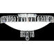 Crystal Rain 8 Light 22 inch Silver Chandelier Ceiling Light