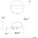 Wink Reading Light Wall Light in White, dweLED