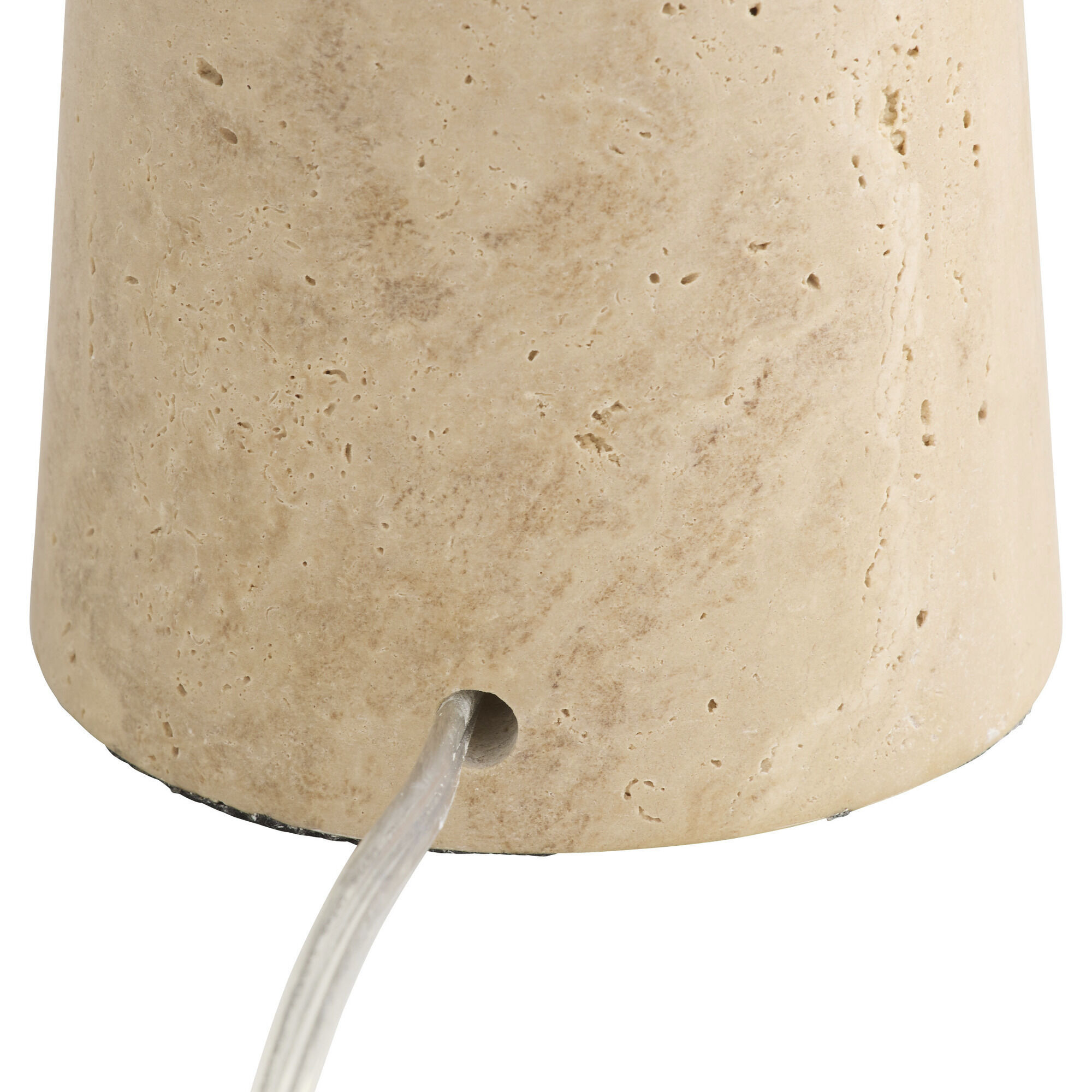 Sidney 34 inch 60.00 watt Natural Travertine and Bronze Table Lamp Portable Light