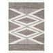 Alhambra 108 X 79 inch Cream Rug in 7 x 9, Rectangle