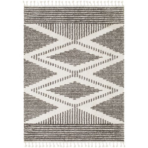 Alhambra 108 X 79 inch Cream Rug in 7 x 9, Rectangle