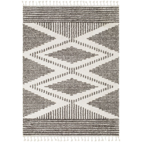Alhambra 84 X 63 inch Cream Rug in 5 x 8, Rectangle