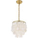 Selene 1 Light 10 inch Brass Pendant Ceiling Light