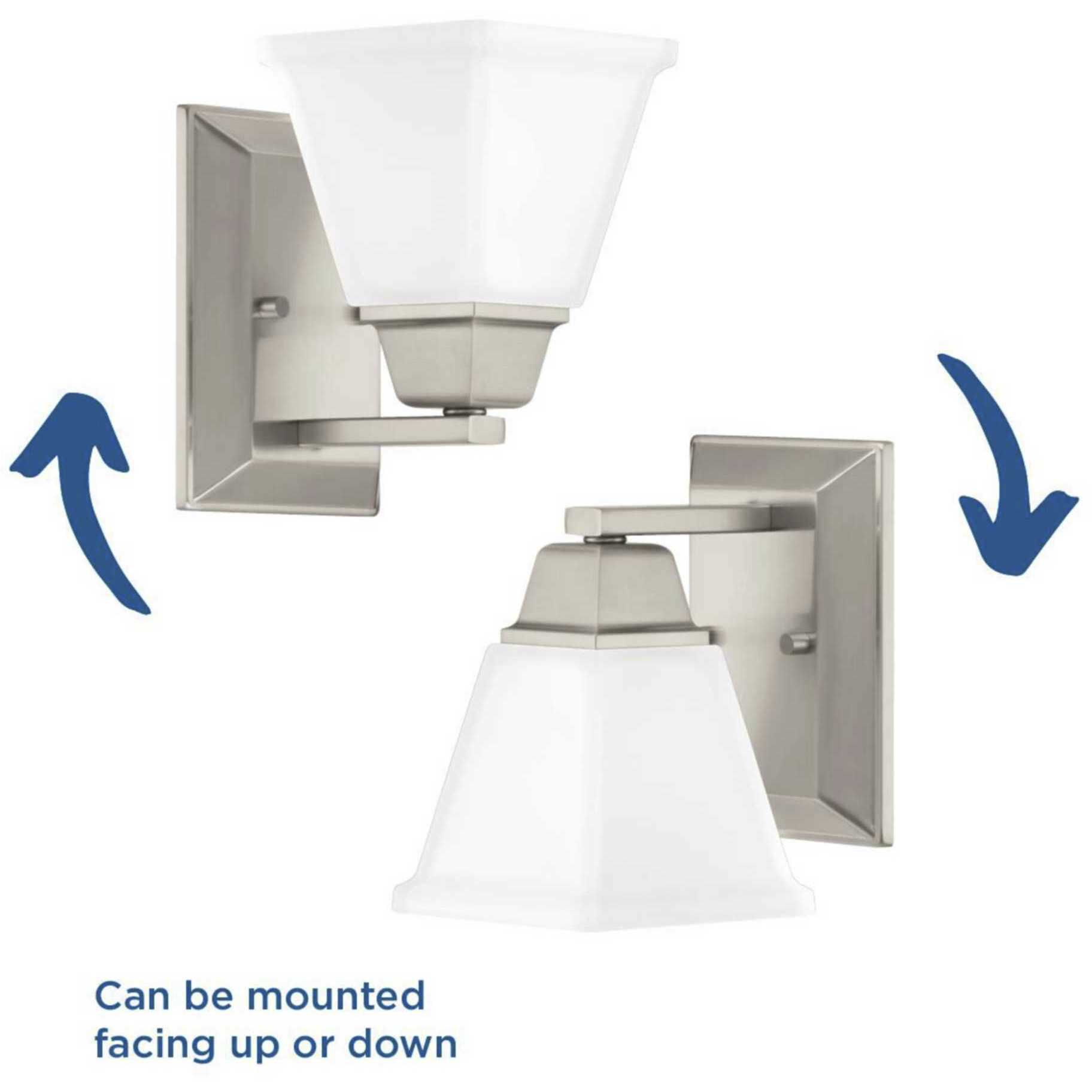 Clifton Heights 1 Light 6 inch Brushed Nickel Bath Vanity Wall Light