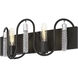 Darden 2 Light 19 inch Matte Black/Painted Chrome Bath Vanity Light Wall Light