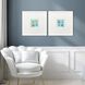 Propac Blue and Green and Orange Framed Art, Propac