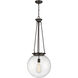 Beacon 1 Light 15.75 inch Oil Rubbed Bronze Pendant Ceiling Light