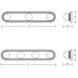 Hollywood LED 24.02 inch Satin Nickel Bath Vanity Wall Light