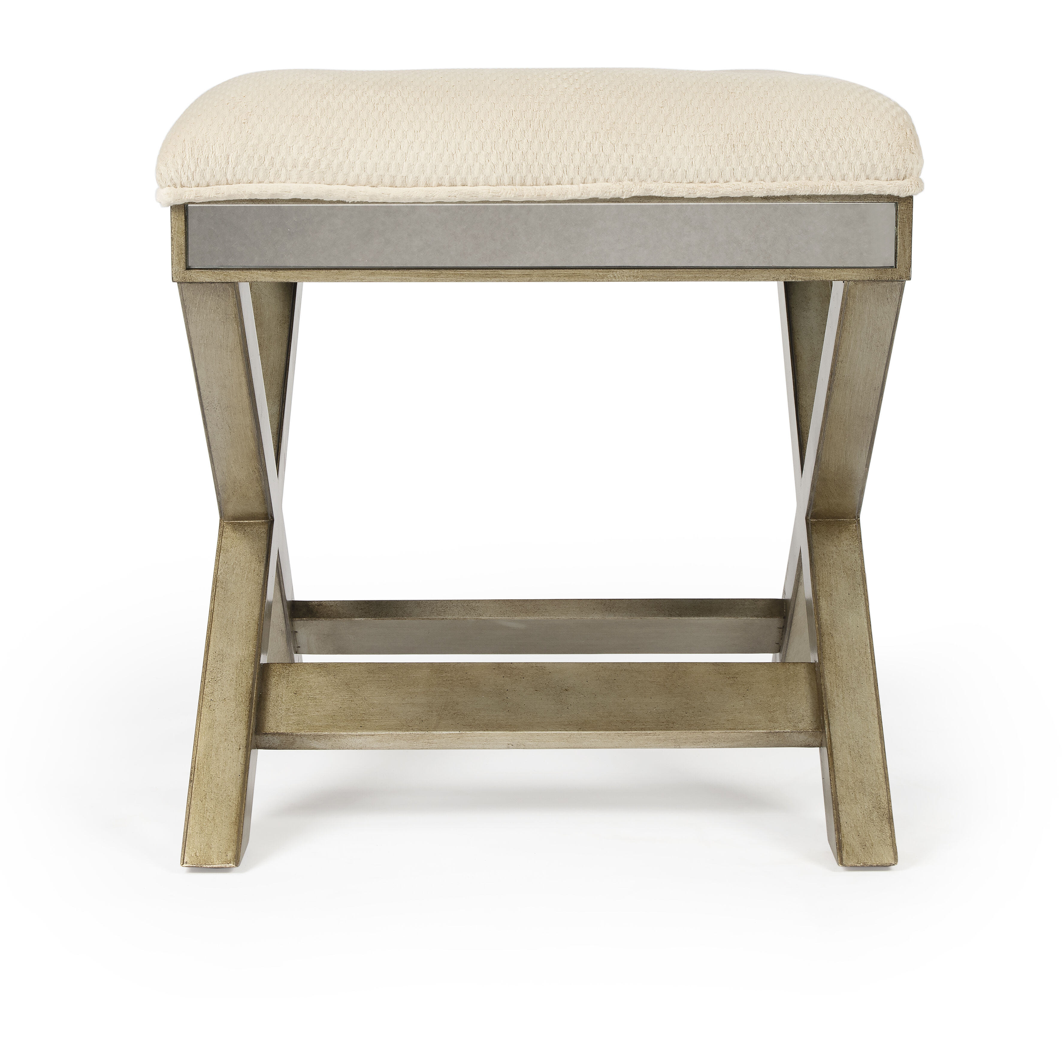 Butler Loft Marlo mirrored Bench