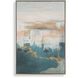 Eastside Blue and Greena nd Beige and Orange Abstract Coastal Art