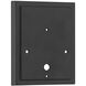 Halston 1 Light 19 inch Powder Coated Black Outdoor Wall Sconce