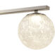 Forma LED 32.3 inch Brushed Nickel Wall Sconce Wall Light