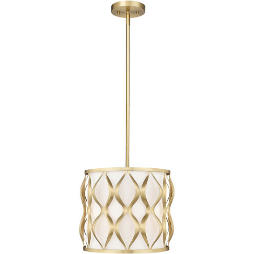 Harden 3 Light 12 inch Modern Gold Pendant Ceiling Light