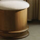 Piccolo 18 inch Beige Storage Stool