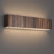 Beyond Andean LED 25.13 inch Smokey Walnut Bath Vanity & Wall Light