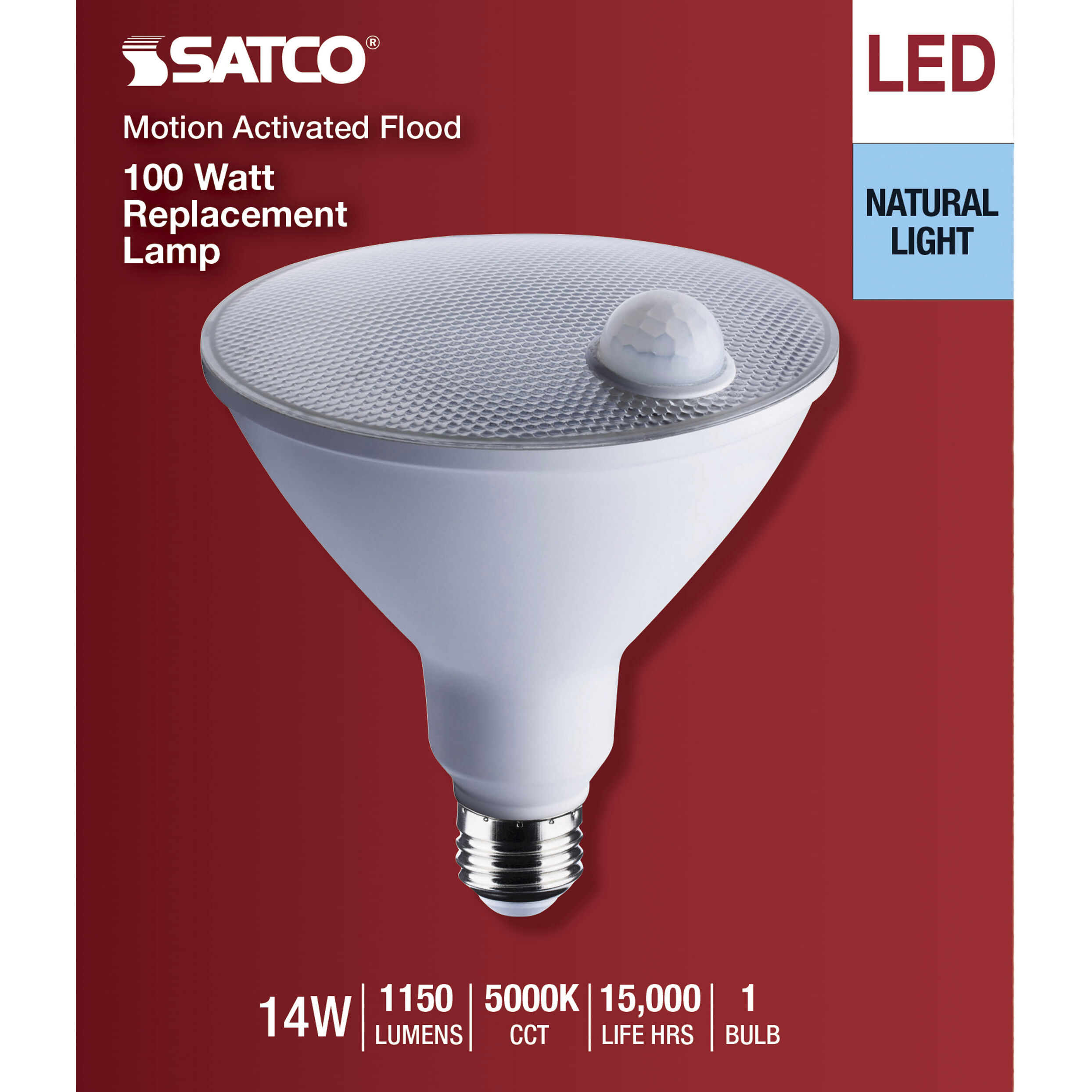 Lumos LED PAR38 Medium 14 watt 120 5000K Light Bulb, LED PAR