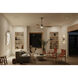 Sylvia 4 Light 120 Brushed Natural Brass Rail Light Ceiling Light