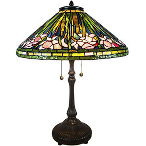 Daffodil 27 inch 60.00 watt Antique Bronze Table Lamp Portable Light