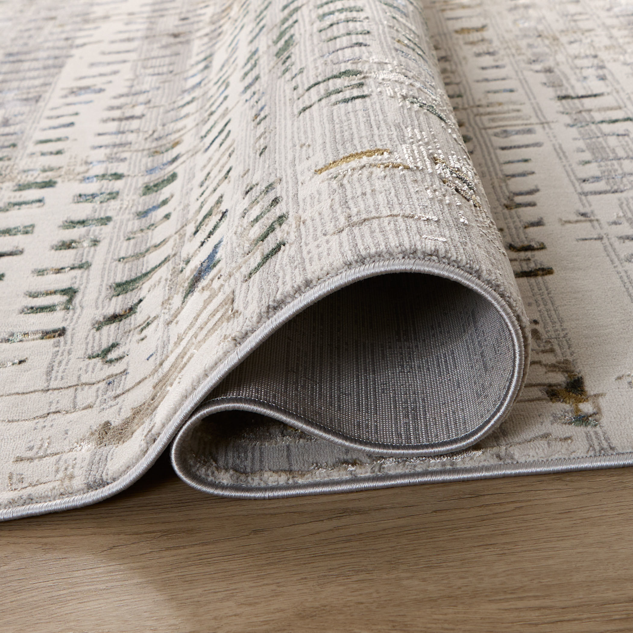 Zaria 36 X 24 inch Earth Tones Rug in 2 x 3