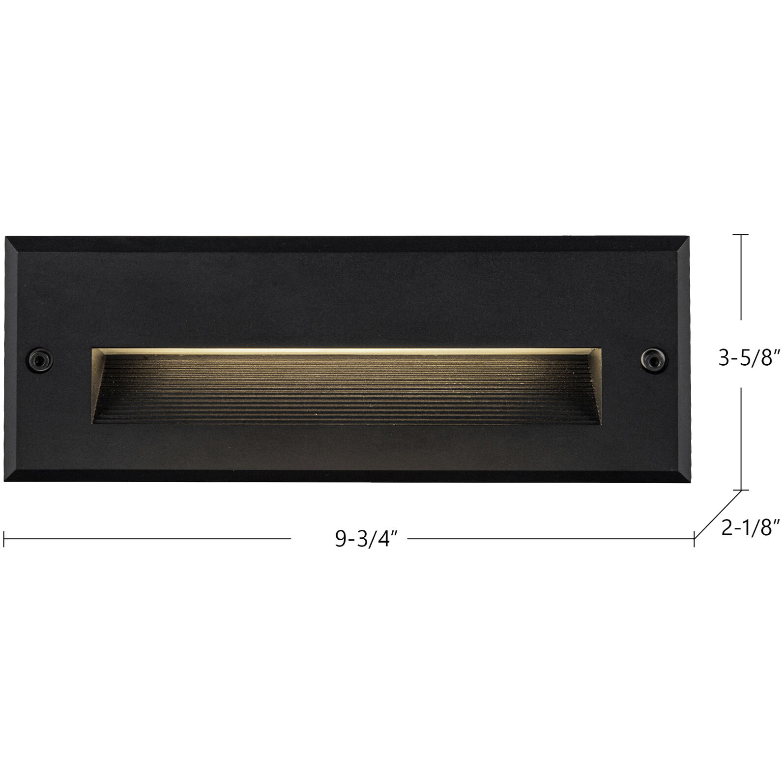 Newport LED 3.63 inch Gray Exterior Wall/Step Light