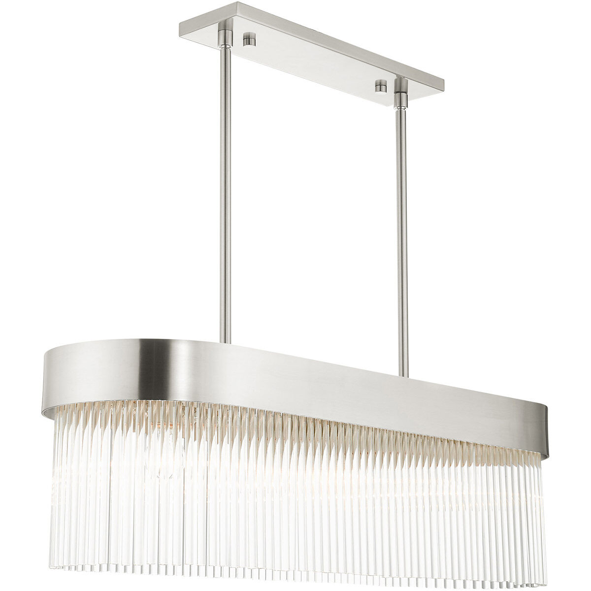 Norwich 4 Light 12 inch Brushed Nickel Chandelier Ceiling Light