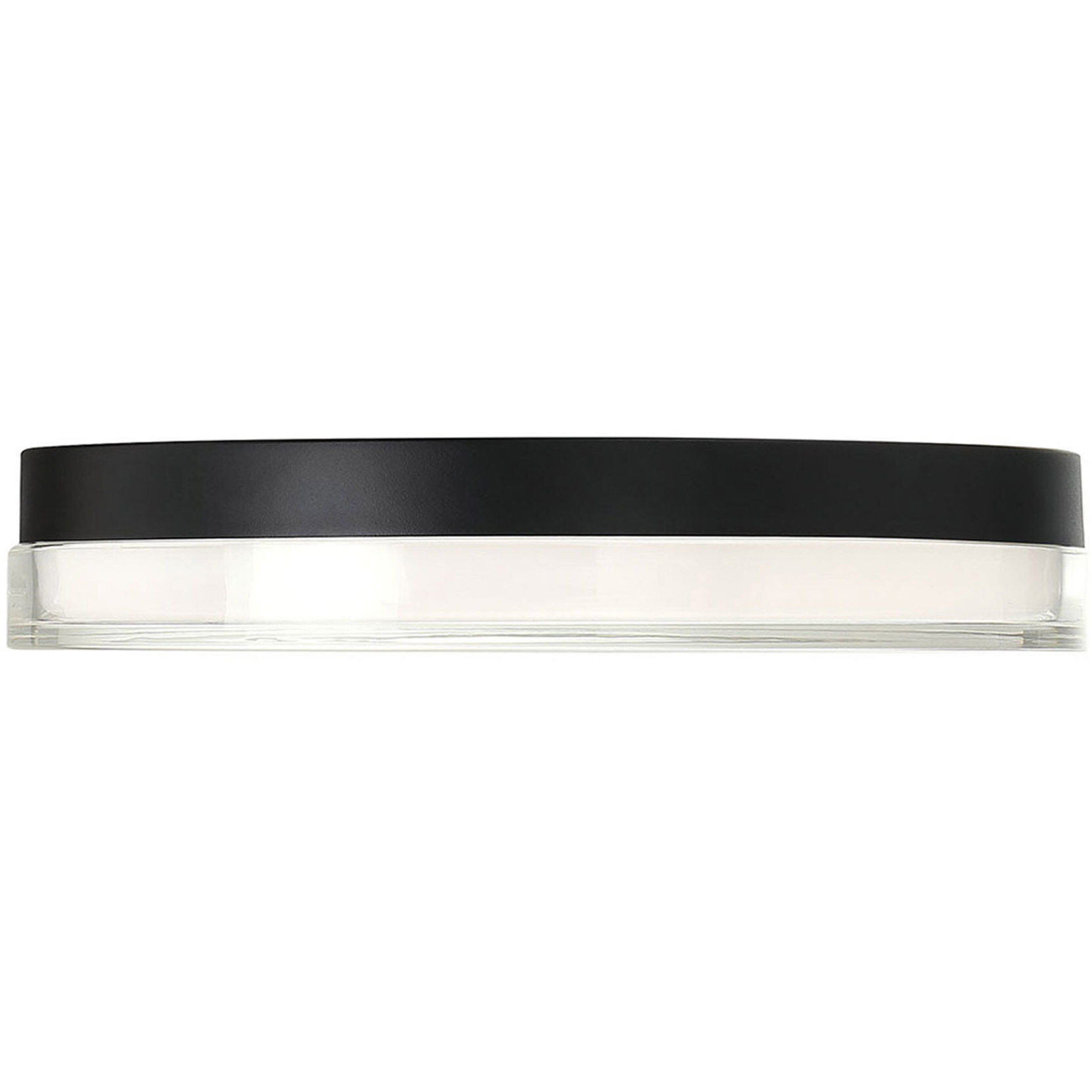 Pi 1 Light 15 inch Black Flush Mount Ceiling Light