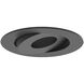 Pearl Black LED Round Adjustable Gimbal Retrofit in 3000K, 4" Retrofit