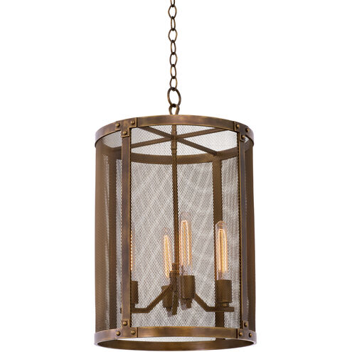 Chelsea 4 Light 16 inch Copper Patina Foyer Light Ceiling Light