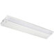 4U Series LED 120 LED Integrated 22 inch Textured White LED Under Cabinet