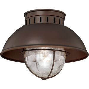 Harwich LED 10 inch Burnished Bronze Outdoor Ceiling