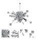 Constellation 30 Light 47 inch Chrome Pendant Ceiling Light