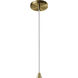 Radiance Collection 1 Light 8 inch Reflecting Pool Pendant Ceiling Light