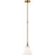 Chapman & Myers Parkington LED 7.25 inch Antique-Burnished Brass Pendant Ceiling Light