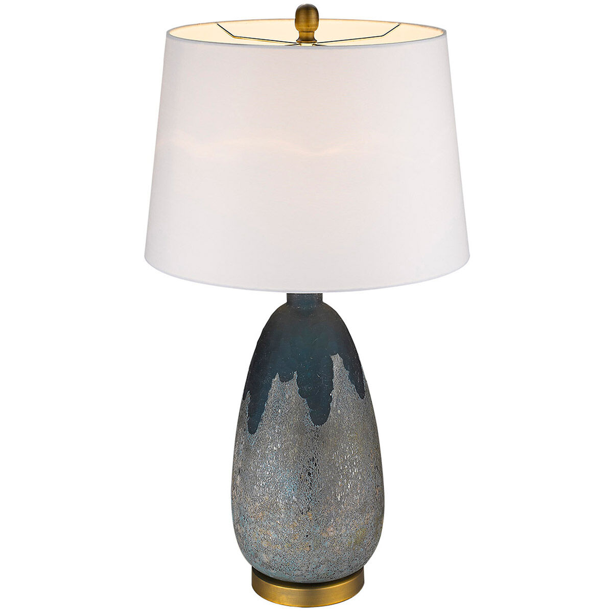 Trend Home 30 inch 150.00 watt Brass Table Lamp Portable Light