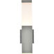 Raine 16 inch Silver Outdoor Wall Light