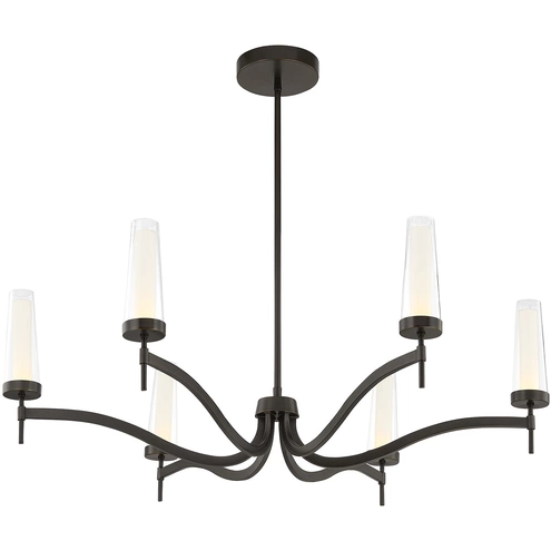 Butler 5 Light Butler LED 40 inch Mediterranean Bronze Chandelier Ceiling Light