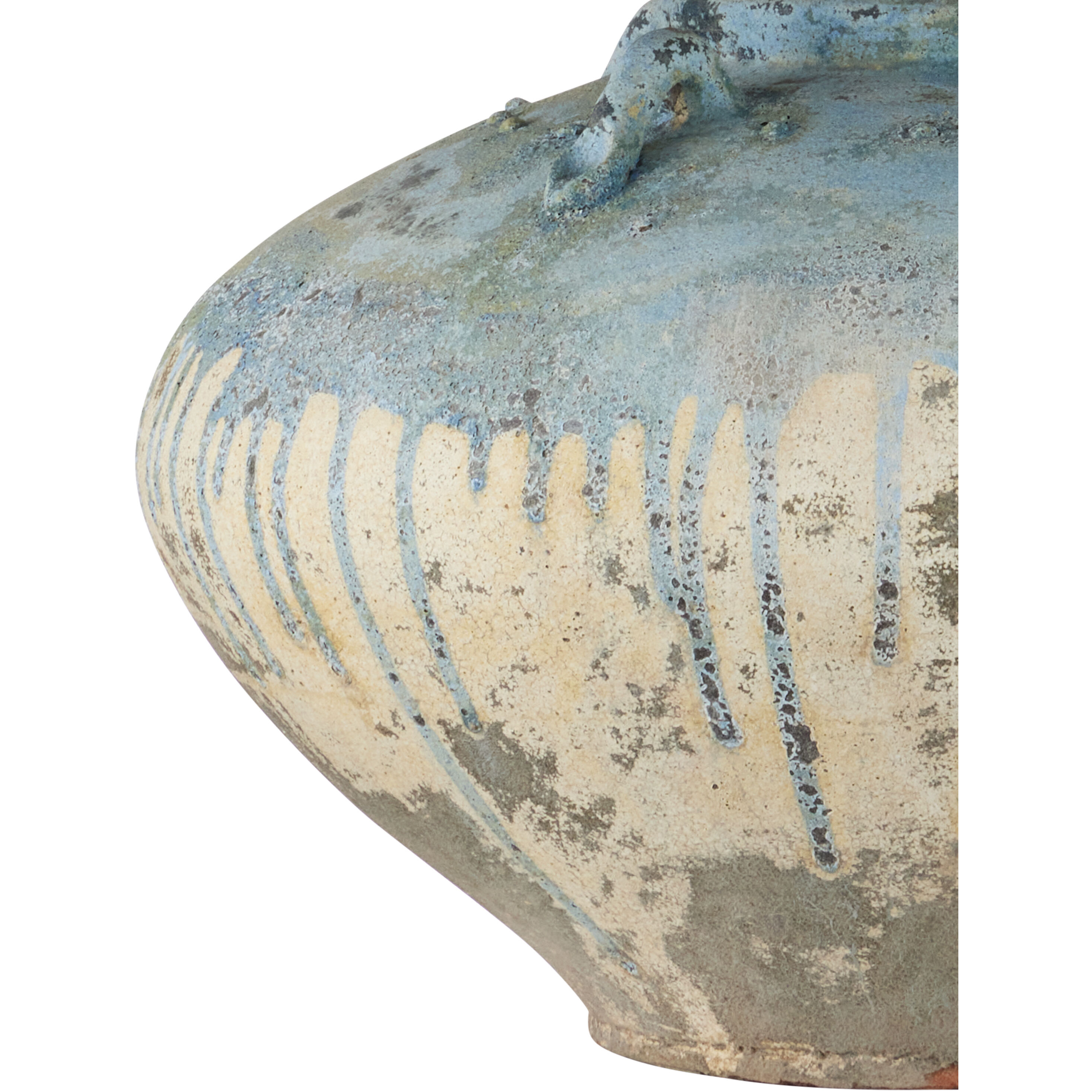 Catania 23 inch 60.00 watt Antique Blue Drip Table Lamp Portable Light