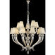 Mariner Luxury LED 40.16 inch Antique Silver Plated Chandelier Ceiling Light