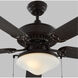 Haven 52 inch Bronze Outdoor Ceiling Fan