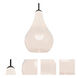 Leon LED Black Cord Pendant Ceiling Light