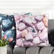 Pebble 24 X 24 inch Pink Pillow