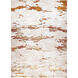 Sibel 114 X 79 inch Gold Rug in 6 x 9
