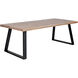 Mila 87 X 38 inch Natural Dining Table
