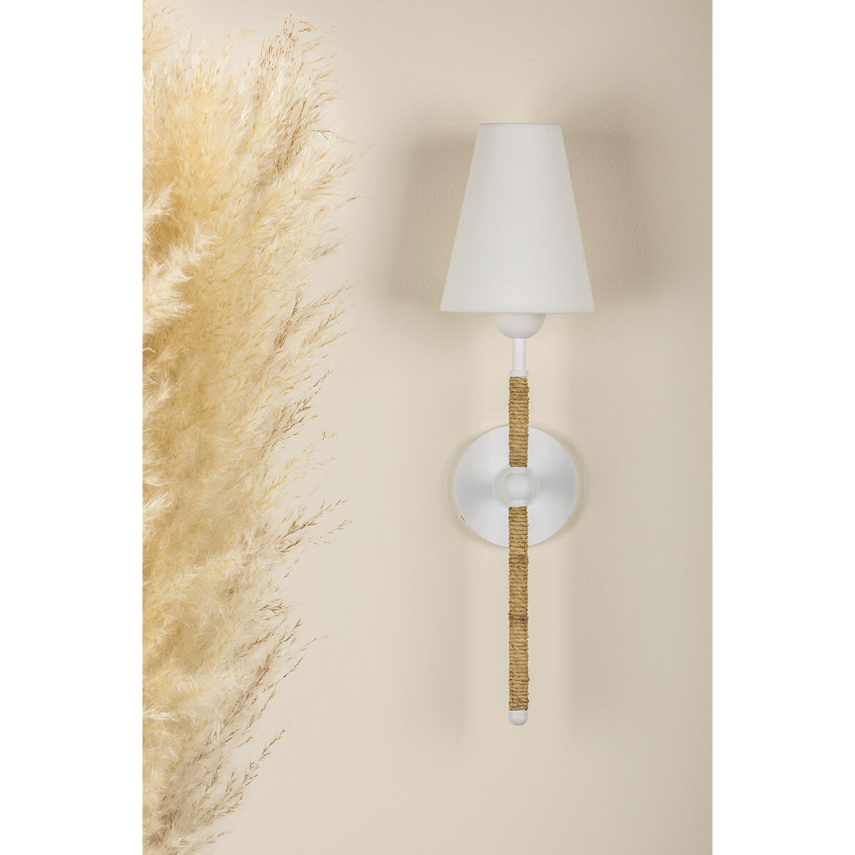 Mariana 1 Light 6 inch Textured White Wall Sconce Wall Light