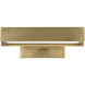Sean Lavin Bau 11.4 watt 8 inch Natural Brass Picture Light Wall Light