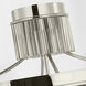 Fisher Weisman Sutton LED 32 inch Polished Nickel Flush Mount Ceiling Light