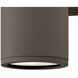 Coastal Elements Silo LED 12 inch Architectural Bronze Outdoor Wall Mount Lantern, Up/Down Light